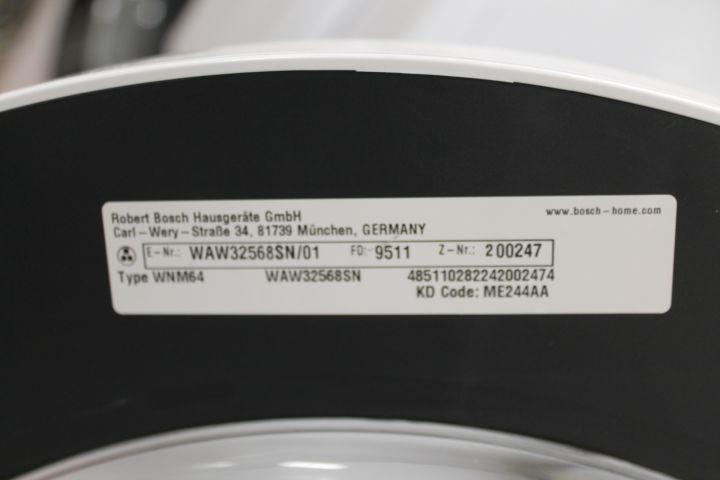 435874-7 Washing Machine from Bosch (New Arrival)