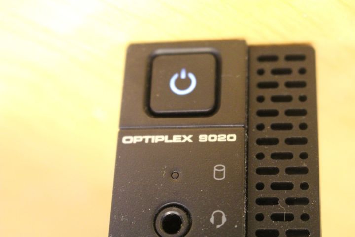 438263-8 Stationär dator Dell Optiplex 9020 med dubbla skärmar Samsung och etikettskrivare