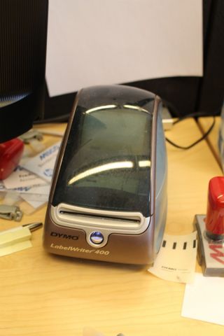 438263-11 Stationär dator Dell Optiplex 9020 med dubbla skärmar Samsung och etikettskrivare