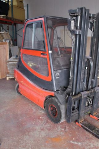 456325-2 Counterbalance Linde, 3 Ton, -95, Long Forks (10186.1 H)