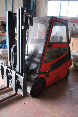 456325-6 Counterbalance Linde, 3 Ton, -95, Long Forks (10186.1 H)