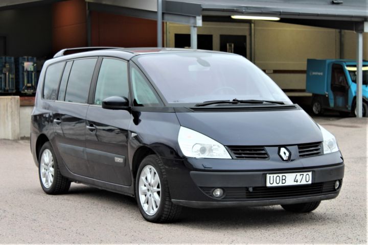 433542-3 Renault Grand Espace 2.0 Turbo Manual, 163hp, 2004