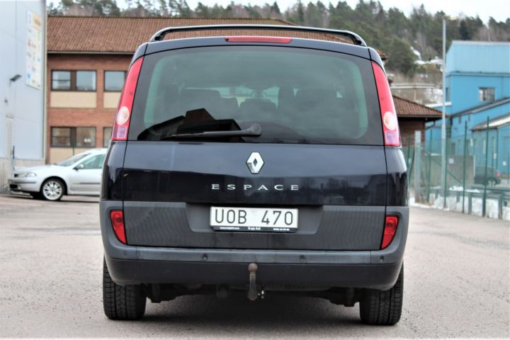 433542-5 Renault Grand Espace 2.0 Turbo Manual, 163hp, 2004