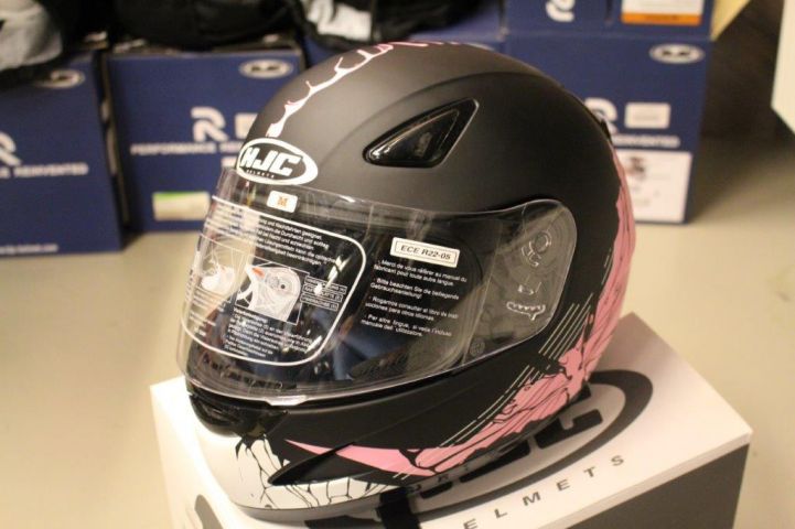 453977-1 MC Helmet HJC CS-14 Coco MC85 Strl M