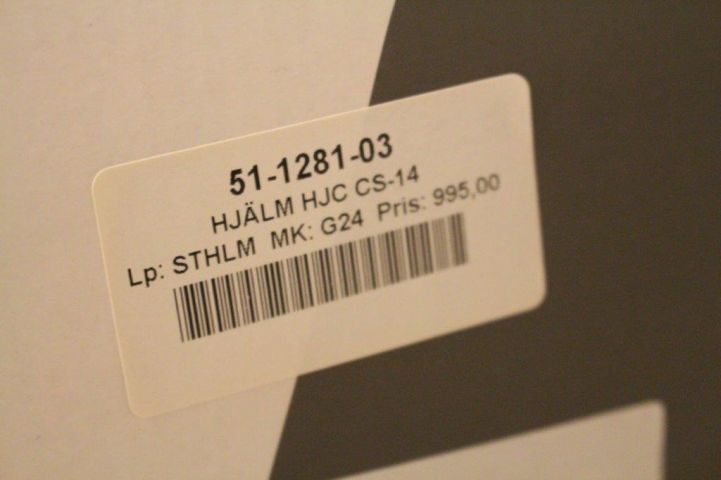 453977-6 MC Helmet HJC CS-14 Coco MC85 Strl M