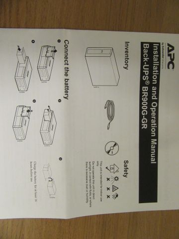 416001-7 UPS - APC Back-UPS Pro 900