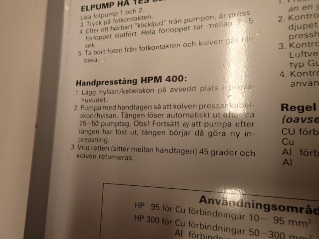 401123-2 Novopress Hand Press Rod HPM400