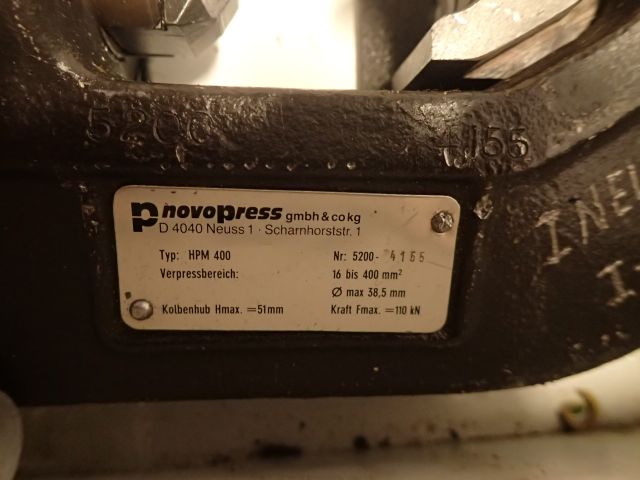 401123-6 Novopress Hand Press Rod HPM400