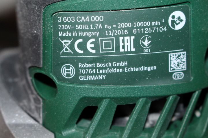 456395-2 Hand grinder, Bosch, PEX400AE