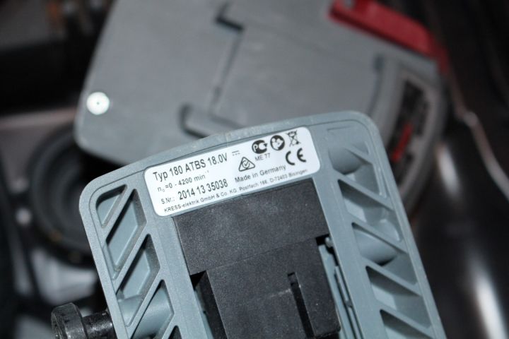 456405-3 Gypsum screwdriver Kress, 180 ATBS