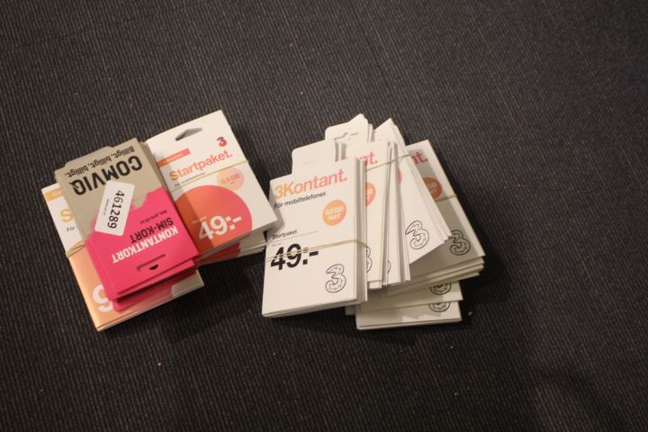 461289-2 Startpaket kontaktkort ca 60st Conviq, Tre