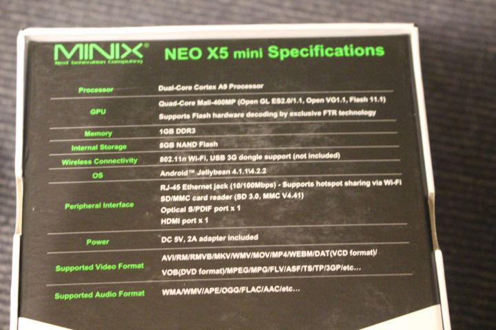 461301-3 Mediaspelare Android Minix Neo X5 mini 2st