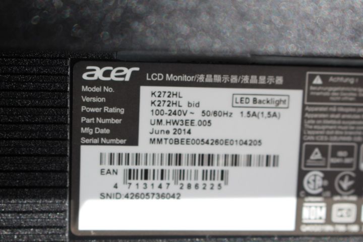 462071-6 Computer Asus XC-115, Asus Screen, K272HL