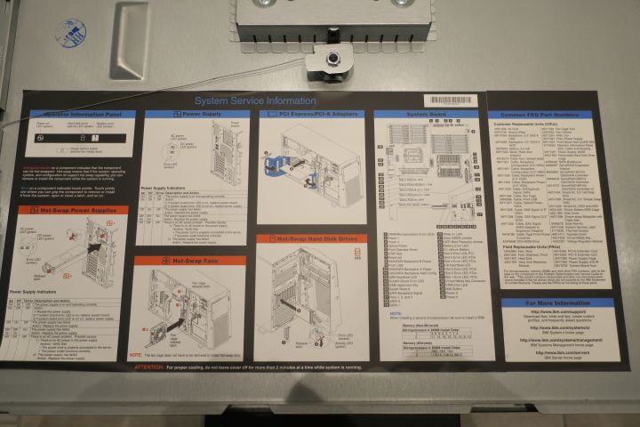 410283-14 HP 19 "display, IBM server, EATON battery backup