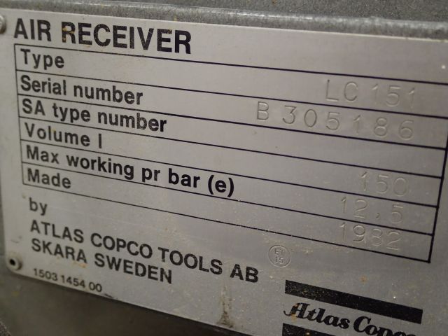 400048-12 Compressor Atlas Copco Airlet LE6