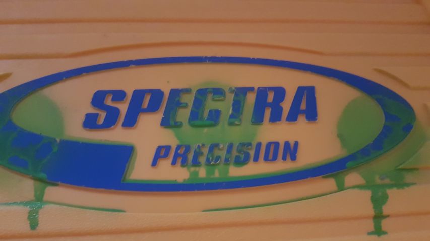 456866-9 3 plane laser in suitcase as depicted, Spectra Precision, Trimble LT58.