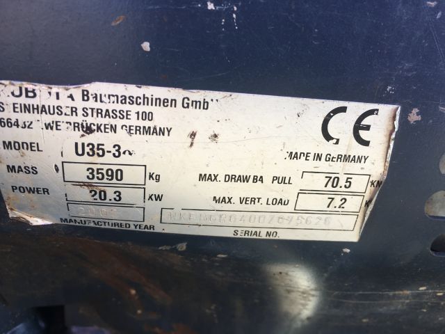 463064-24 Kubota U35-5 2007