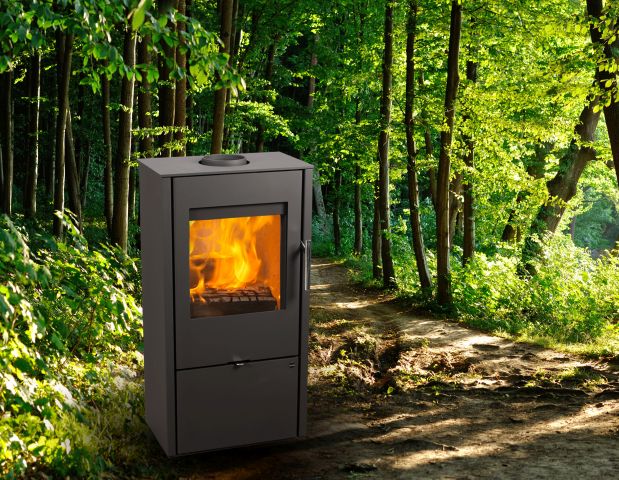 463651-7 Nord 1 by Jydepejsen. Unused wood stove. Factory Warranty. Free shipping in Denmark