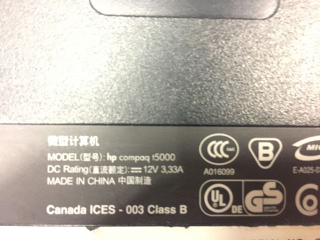 450913-3 10 pcs HP Compaq t5000