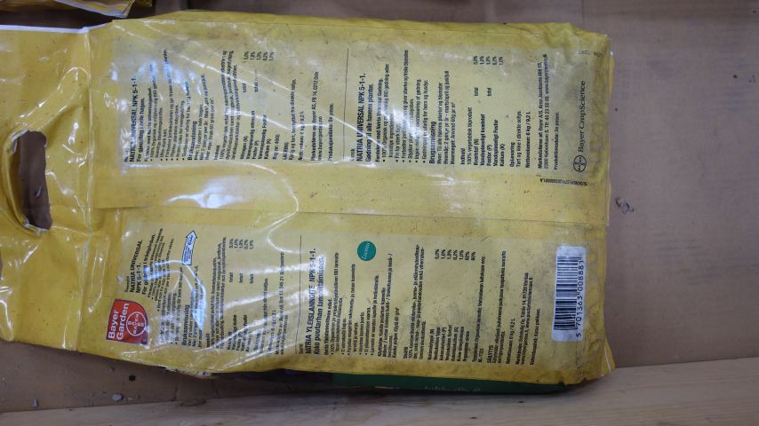 441589-3 5 pcs Bayer Garden Natria universal fertilizer 6kg