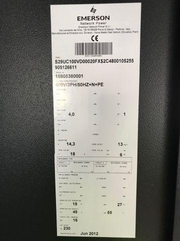 464737-3 2 pc Emerson Libert HPM air conditioner