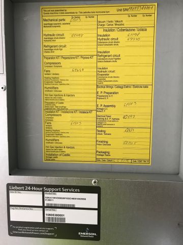 464737-4 2 pc Emerson Libert HPM air conditioner