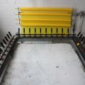 467205-2 Screen stretching machine, leftover silks, chemicals and hot air blower