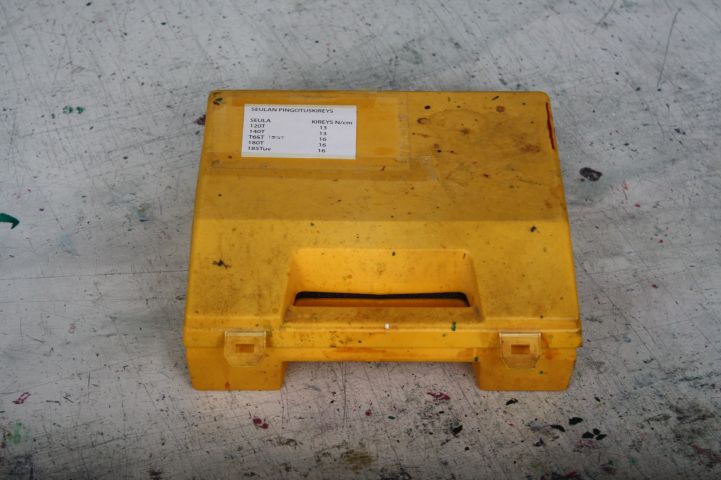 467205-4 Screen stretching machine, leftover silks, chemicals and hot air blower