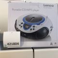 421804-1 Portable CD / MP3 Player LENCO SCD-38 USB Blue
