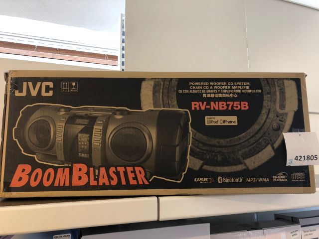 421805-1 JVC BOOM Blaster RV-NB75B
