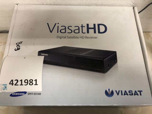 421981-1 Viasat hd box Samsung SMT-s5140 begagnad