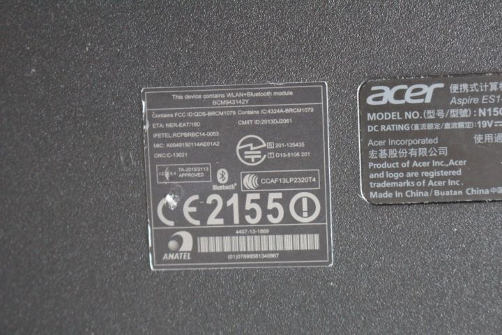 462650-9 Laptop Acer, Aspire ES14, -15