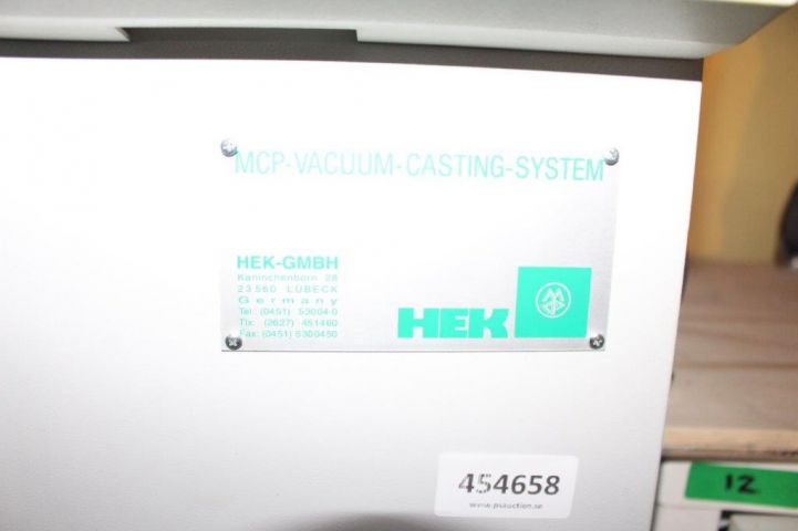 454658-4 Vacuum machine MCP-Vacuum Casting System