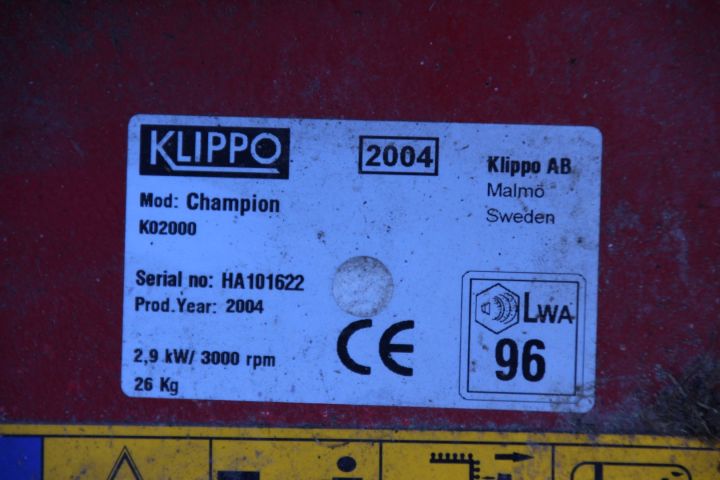 459824-5 Lawn mower Klippo Champion KO2000