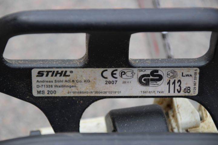 459872-2 Motorsåg Stihl MS 200