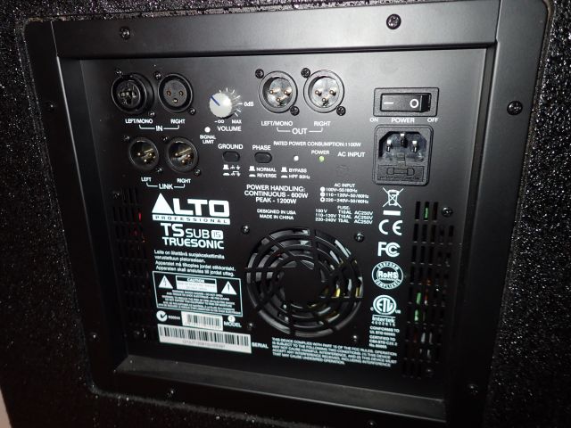 401186-6 Active subwoofer Alto TS 15