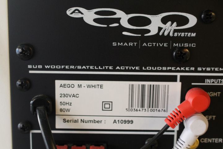 468623-6 Computer Speaker, AE, AEGO M System