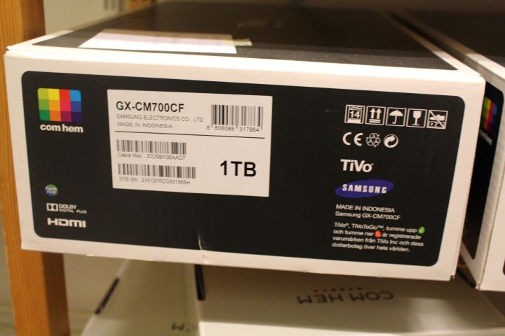 468632-2 Comhem Tivo box 4 st, Comhem reuter 4 pcs