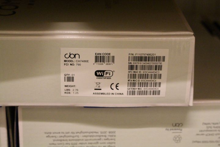 468632-4 Comhem Tivo box 4 st, Comhem reuter 4 pcs