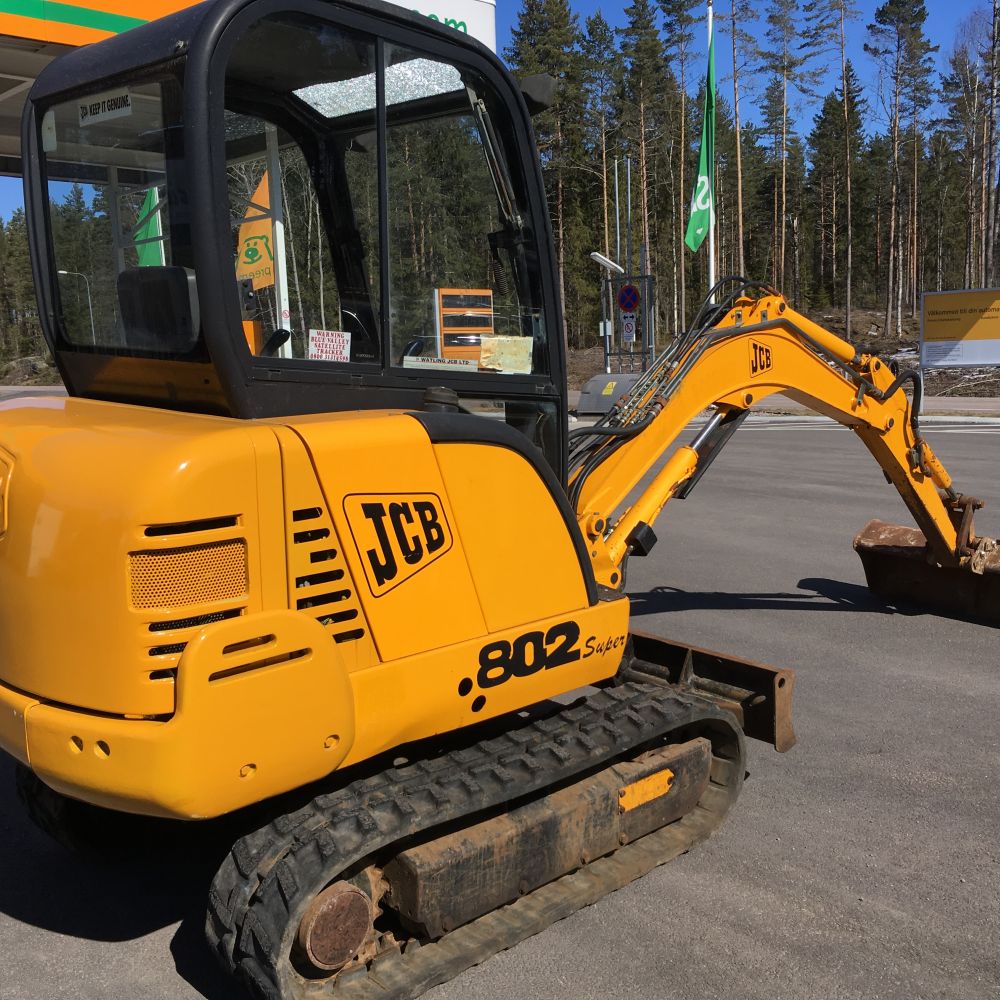 470535-1 Jcb 805 super 2,5 ton bandgrävare