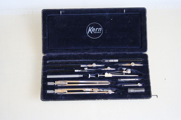 467207-2 Kern set of drawing compasses