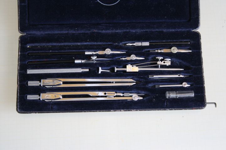 467207-3 Kern set of drawing compasses