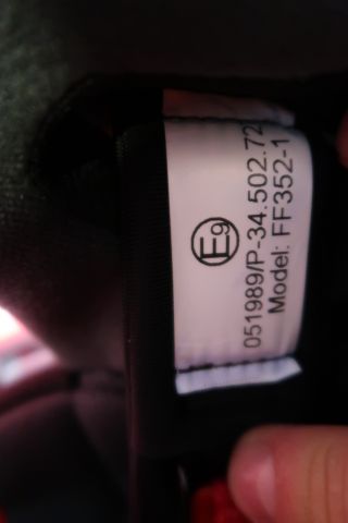 404760-4 MC Helmet LS2 FF352 Rookie Ranger Black / Red (Large) * FREE SHIPPING *