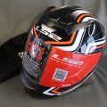 404760-2 MC Helmet LS2 FF352 Rookie Ranger Black / Red (Large) * FREE SHIPPING *