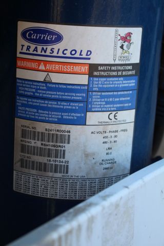 462635-12 Cooling container, 40 ft, -02! NOTE READ TEXT!