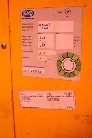 462643-13 Compressor Kaeser, SM8, ink tank, -95