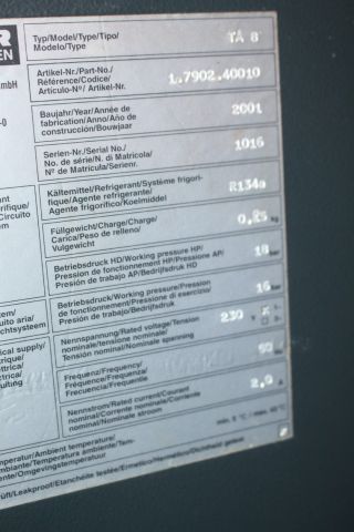 462643-17 Compressor Kaeser, SM8, ink tank, -95