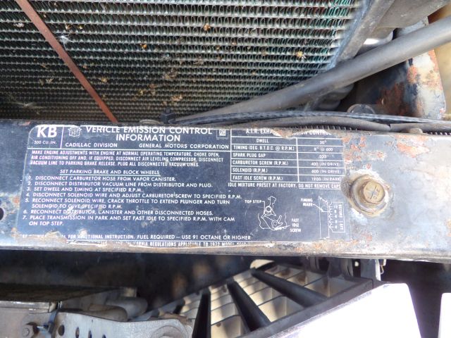 410302-43 Cadillac Eldorado cab, 8.2L from 1972