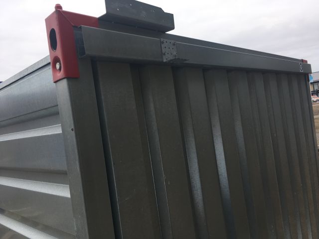 472096-2 Storage container galvanized sheet metal