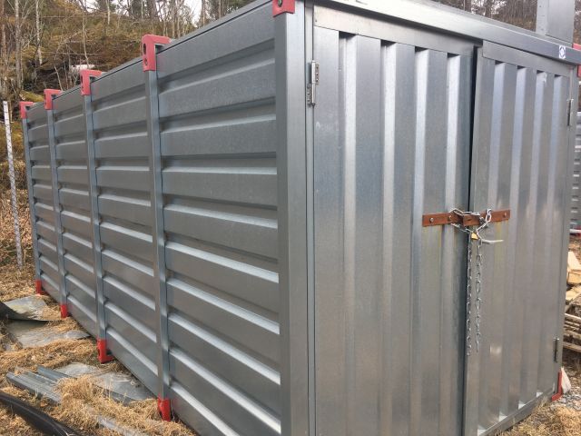 472096-1 Storage container galvanized sheet metal